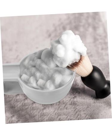 Beaupretty Shaving Foam Shell Snog Soap - Large Bowl for Men's Razors & Brushes | Premium Plastic Shaving Cup - Buy Online on GoSupps.com