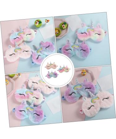 3pcs Unicorn Eye Patch Set - Travel and Sleeping Eye Mask, Animal Eye Shades and Blindfold for Chrismas Gifts - Buy Online on GoSupps.com