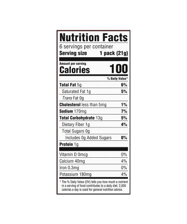 RITZ Cheese Crispers Cheddar Chips 0.75 oz Snack Packs - School Lunch Box Snacks (Pack of 24) - Buy Online on GoSupps.com