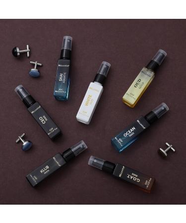 BELLAVITAA Discovery Gift Set 7x8ML Eau De Parfum Perfume for Men with Woody Fresh & Oud Long Lasting EDP Fragrance Scent - Buy Online on GoSupps.com