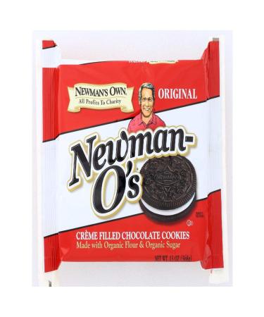 Newman's Own Organics Original Chocolate Vanilla Creme Cookie - 13 oz.