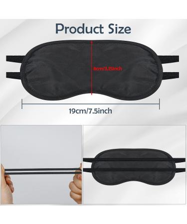 30 Pack Sleep Eye Masks for Men Women & Kids | Travel-Friendly Blindfolds for Sleep Plane Hotel & Games Party - Buy Online on GoSupps.com