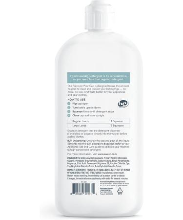 SWASH by Whirlpool Liquid Laundry Detergent Pure Linen - 83 Loads - 30 fl. Oz - Buy Online on GoSupps.com