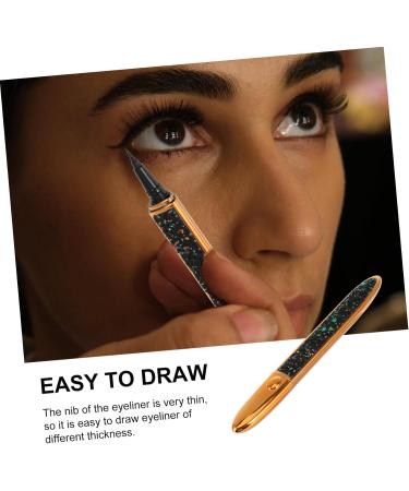 Beavorty self adhesive mascara liquid eyeliner black eyeliner No Blooming Eyeliner Fake eyelashes natural 1 count (Pack of 1) Colorful - Buy Online on GoSupps.com