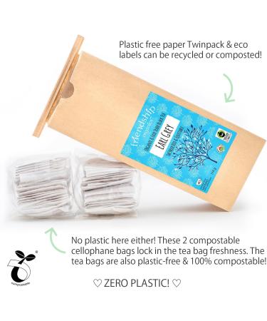 Friendship Organics Earl Grey Tea Bags Organic and Fair Trade Black Tea 40 Count - Buy Online on GoSupps.com