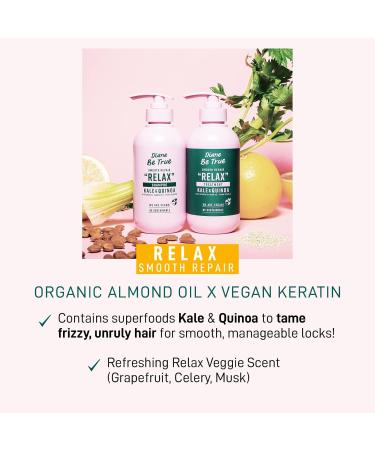 Moist Diane Relax Smooth Hair Conditioner | Deep Moisturizing Organic Treatment for Oily Dry Frizzy Hair - 13.5 fl oz - Buy Online on GoSupps.com