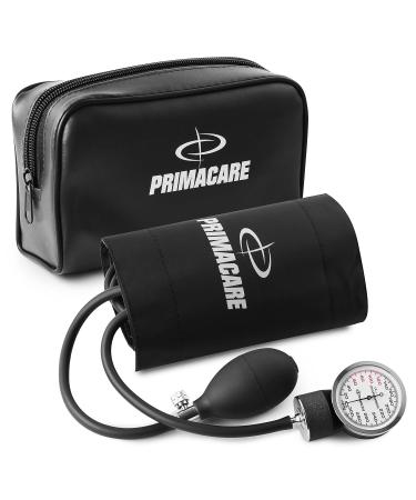 Primacare DS-9193 Classic Series Large Adult Size Professional Blood Pressure Kit with Aneroid Sphygmomanometer Latex Free Inflation System BP Kit with Nylon Cuff