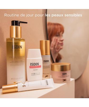 ISDIN Fotoultra 100 Redness SPF 50 (50 ml) | Cr me Solaire Visage Anti-Rougeurs et Apaisante | R duit les Rougeurs Cutan es | Calme les Sensations d'Irritation | Peaux Sensibles et Atopiques - Buy Online on GoSupps.com