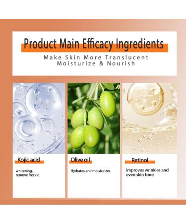 Kojic Acid Soap Olive Oil Soap Kojic Acid Soap Original Olive Oil Soap Bar for Face And Body Acne Dark Spots Hyperpigmentation Smooth Skin Mens Soap Bar for Improve Uneven Skin Tone - Buy Online on GoSupps.com