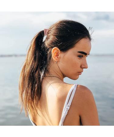 Buy Sioppkik 12-Piece Cotton Hair Ties - Braided Elastic Bands for Thick & Curly Hair | Durable Hair Jewelry (Mixed Colors) - International Shipping Available - Buy Online on GoSupps.com