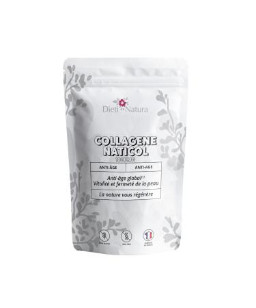 DIETI NATURA - Marine Collagen - Naticol Collagen - Anti-Aging Action - Firm & Smooth Skin - Non-GMO & Gluten Free - 1 Month Cure - Made in France - 120 Capsules