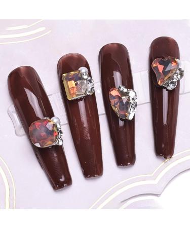 Nail Rhinestones 3D Accessories 20pcs Multiple Shapes Crystal Rhinestones Nail Decoration for Travel (04) - Buy Online on GoSupps.com