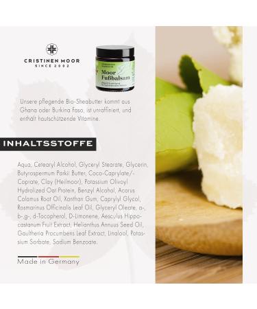 Cristinenmoor Moor Foot Balm - Daily Care for Dry Feet Fungal Treatment & Odor Control | Natural Foot Cream - Buy Online on GoSupps.com