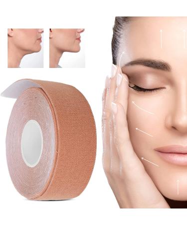 V-shaped lifting mask face lift tape instant face lifting tape multifunctional face tape anti-wrinkle plasters for hiding facial folding lifting saggy skin 2.5cm*500cm