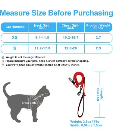 Petbonus Adjustable Cat Dishes & Leash Set - Soft Breathable Small Cat Bowls with Reflex Strips - Ideal for International Shipping - Buy Online on GoSupps.com