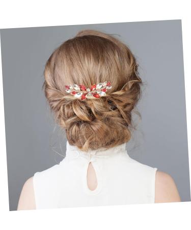 Mikinona Metal With diamond bride headgear accessories wedding hairpin hair barrettes hair pin girl headpiece romantic comb alloy rhinestones rhinestone hair clips Hair piece girl - Buy Online on GoSupps.com