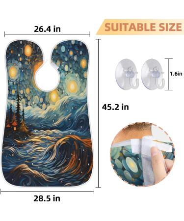 Burning Baseball Beard Bib Apron Ultimate Beard Hair Catcher for Men | Perfect Father's Day & Christmas Gift for Dad or Husband - Buy Online on GoSupps.com