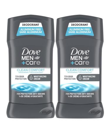 DOVE MEN + CARE Deodorant Stick Moisturizing Deodorant For 72-Hour Protection Clean & 3 in 1 Bar Cleanser for Body Face and Shaving Extra Fresh Body and Facial Cleanser - Buy Online on GoSupps.com