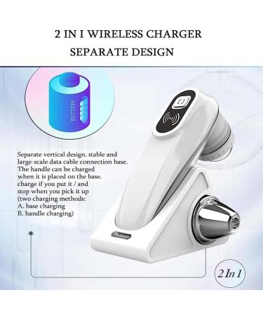 Professional Skin & Hair Analyzer - 5 in 1 WiFi 50x/200x Lens Portable Scalp Detector 1000w Pixels for Follicle & Oil Moisture Testing - Optimal Skin Pigment Tester White - Buy Online on GoSupps.com