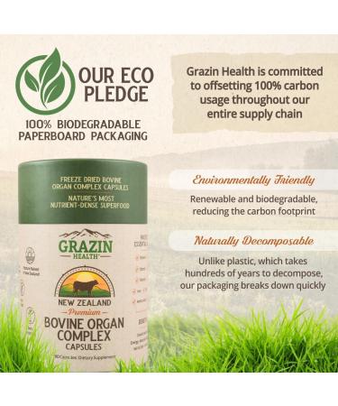 GRAZIN HEALTH Men s Vitality Bundle | Whole-Food Organ Complex + Man Power Capsules + Grass-Fed Collagen | New Zealand Sourced Hydrolyzed Collagen & Bovine Organ Supplements for Daily Wellness - Buy Online on GoSupps.com