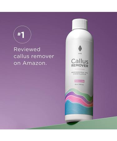 Lee Beauty Professional Callus Remover Gel (8 Oz) + Foot Rasp Spa Kit | Extra Strength Formula - Buy Online on GoSupps.com