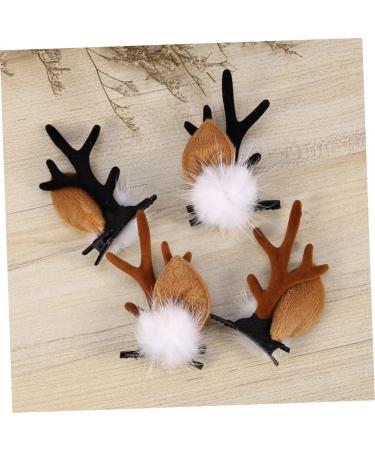 minkissy 2 Pairs Hair Clips Kids Hairpin Hair Accessories Child Christmas - Buy Online on GoSupps.com