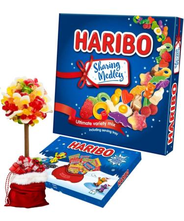 Kids Sweets Gift - Sweets Hamper Box | Christmas Sweet Hamper for kids adults | Gummy Sweets - 2 pack Gluten free sweets selection of fruits Starmix Supermix Jelly Babies 650g (Sweets Gift) - Buy Online on GoSupps.com