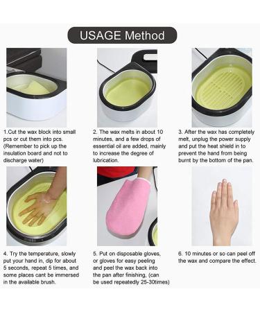Chauffage de bain la cire de paraffine avec affichage de la temp rature pour le soin des mains et des pieds favorise une peau lisse et douce Blanc - Buy Online on GoSupps.com