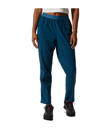 Mountain Hardwear Women's Trail Sender Pant Dark Caspian Large