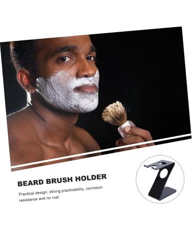 Premium Acrylic Brush Holder & Manual Razor Stand for Men | Stylish Shaving Accessories - Buy Online on GoSupps.com