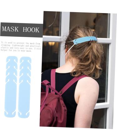 Coolhiya 10 Pack Elastic Mask Band Buckle Holder for Glasses - Comfortable Mask Clip & Extension Cable for Ear Protection - Essential Mask Accessories - Buy Online on GoSupps.com