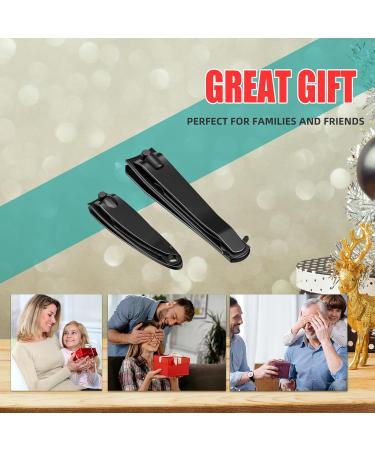 Xnourney Heavy Duty Nail Clippers Set - Stainless Steel, Ultra Sharp Fingernail and Toenail Cutters with Nail File for Men & Women - Buy Online on GoSupps.com