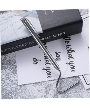 POPETPOP telescoping pole with hook pocket stainless steel snake tong telescoping snake hook snake hooks and grabbers snake tool sidewinder Collapsible Snake Hook reptile telescopic grapple - Buy Online on GoSupps.com