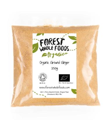 Forest Whole Foods Organic Ground Ginger (250g) 250 g (Pack of 1)