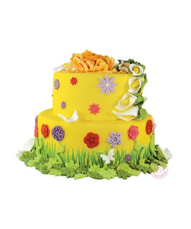 Buy Scrapcooking Yellow Rollfondant 36 cm - 430g Fondant for Cake Decorations & Birthday Baking - International Shipping - Buy Online on GoSupps.com