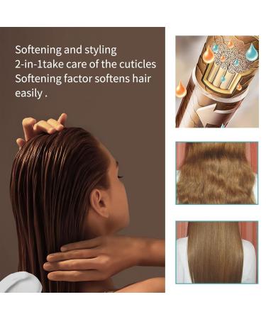 Hair Straightening Cream | Protein Moisturizing Cream for All Hair Types | Silk & Gloss Nourishing Smooth - Buy Online on GoSupps.com