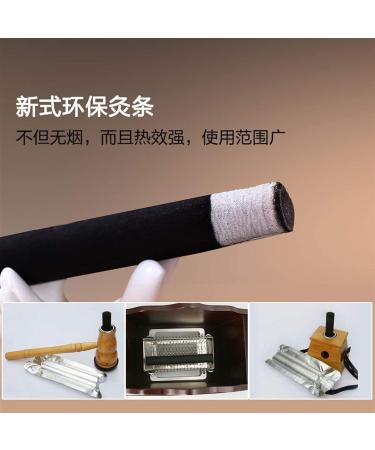 Smoke-Free Moxa Cone Rolls - 10pcs 12x120mm | Acupuncture & Massage Tools - Buy Online on GoSupps.com