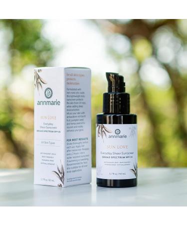 Annmarie Sun Love SPF 20 Reef Safe Sunscreen with Organic Oils - Lightweight & Sheer Sun Protection (50mL) - Buy Online on GoSupps.com