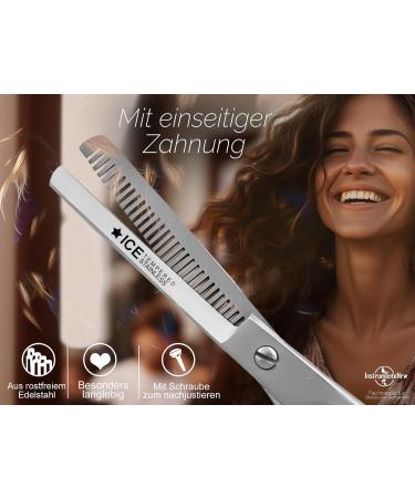 Premium Effilier Scissors - 6-Inch Hairdressing & Thinning Shears with Storage Case - Ideal for Professional Modeling & Styling - Buy Online on GoSupps.com