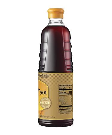 Sempio Naturally Brewed Soy Sauce 501 - 29.08 Fl Oz (860mL) Non-GMO Kosher - Buy Online on GoSupps.com