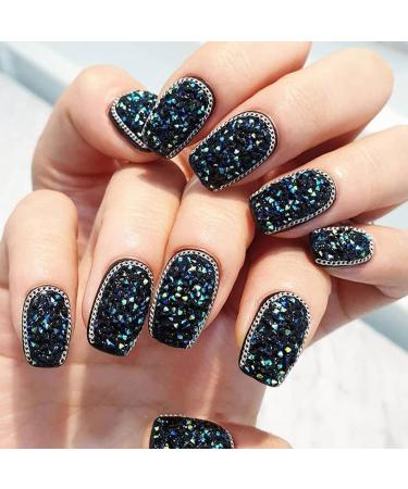 NICENEEDED 12 Strips Metal Nail Art Chains Nail Jewelry Chains with Box Alloy Nail Chains Punk Nail Charms Nail Ornament Chain Nail Jewels Nail Art Studs for Nail Salon - Buy Online on GoSupps.com