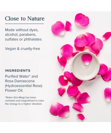 Heritage Store Rosewater Facial Mist with Damask Rose Oil - 4oz | Vegan, Cruelty-Free, Alcohol-Free, for Glowing Skin - Buy Online on GoSupps.com