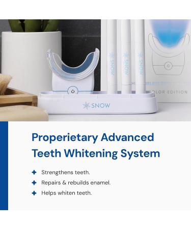SNOW Diamond Wired LED Teeth Whitening Kit | Gentle Enamel Safe At-Home Dental Care | Achieve a Brighter Smile with Portable LED Light - Buy Online on GoSupps.com