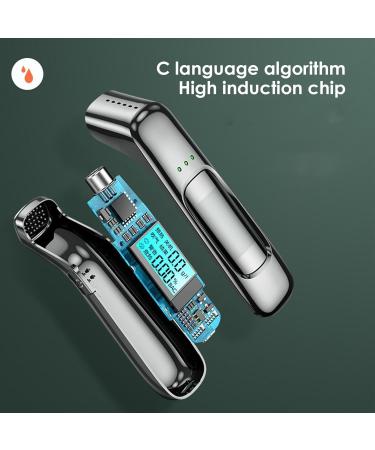 Alcohol Detector | Personal Breathalyzer with LED Display | Drunk Driving Tester Alcohol Blower Tester Highly Accurate Breathalyzer Tester for Party - Buy Online on GoSupps.com
