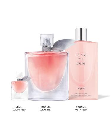 Lanc me La Vie Est Belle Inspirations Perfume Gift Set - Full Size Eau de Parfum Mini Eau de Parfum & Scented Body Lotion - Limited Edition - Buy Online on GoSupps.com