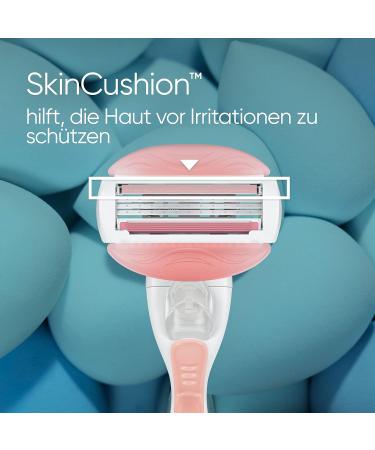 Gillette Venus Comfortglide Spa Breeze Razor Blades for Women - 4 Replacement Blades for Smooth Shaving - Buy Online on GoSupps.com