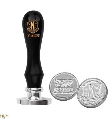Buy Cinereplicas Wednesday Wax Seal Stamp Kit | 3 Seals - Ice Cold Hand Nevermore Academy Emblem | Official Licensed Product - International Shipping Available - Buy Online on GoSupps.com
