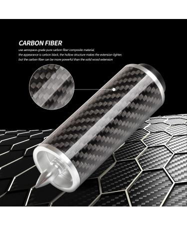 KONLLEN Cue Extension Set - Carbon Fiber Billiards Accessories for Mezz, Predator, Fury Pool Cue - 3 Inch Extension - Buy Online on GoSupps.com
