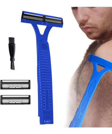 Back Trimmer for Men Man Groomer for Back Precision Grooming Protective Mesh Groomer for Sensitive Skin Wet Personal Women Blue - Buy Online on GoSupps.com