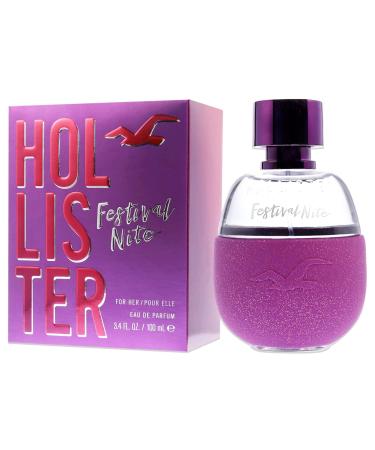 Hollister Festival Nite Women EDP Spray 3.4 oz HO26811 (Pack of 3) 3.4 Fl Oz (Pack of 3) - Buy Online on GoSupps.com